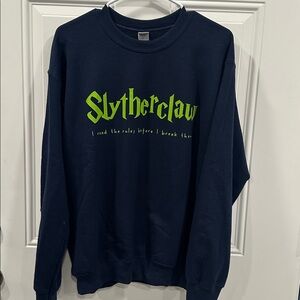 slytherclaw aftercolor Sweatshirt Harry Potter Slytherin Ravenclaw medium crew